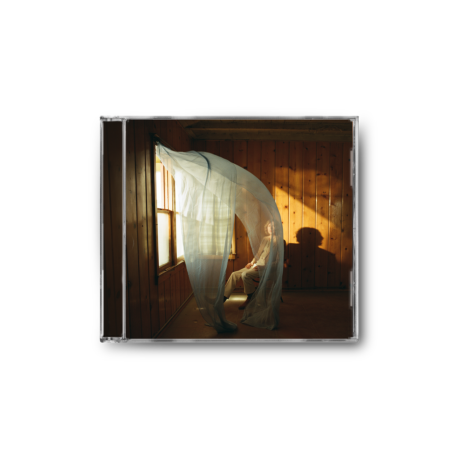 A CD of Ride Lonesome album artwork