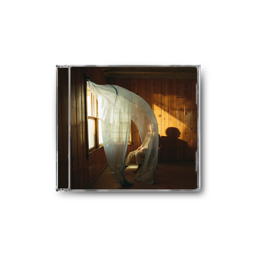 A CD of Ride Lonesome album artwork
